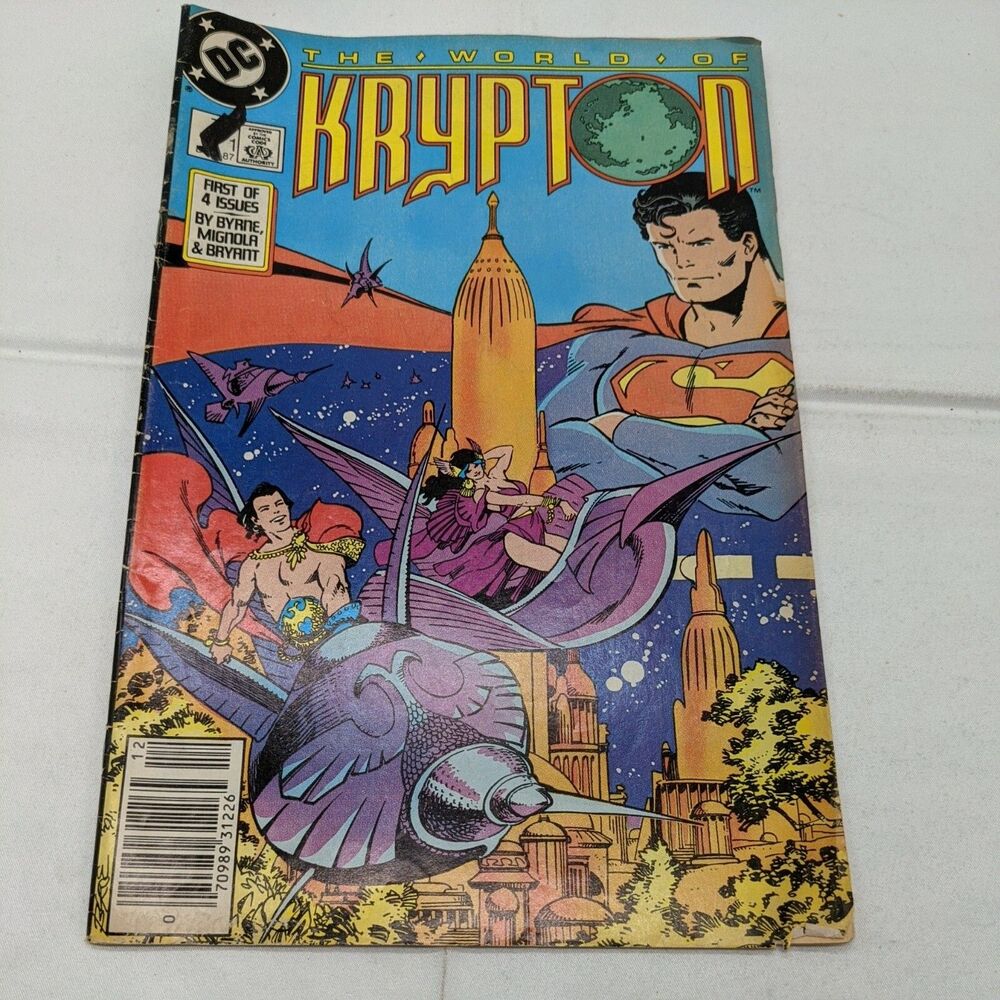 DC Comics The World of Krypton First of Four Issues # 1 Dec 1987 Superman